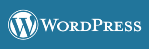 Wordpress logo used on all of there WordPress design